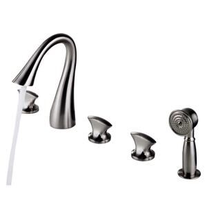 Bathtub Faucet Full-metal Contemporary Waterfall Handshower CNFS02-BH *READ